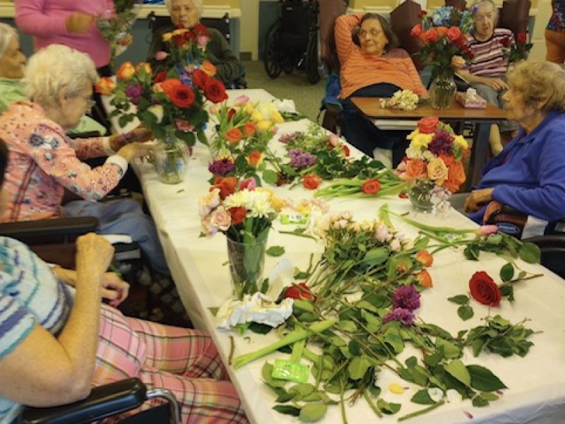 Trader Joe's donates flowers to Chelsea Jewish Lifecare