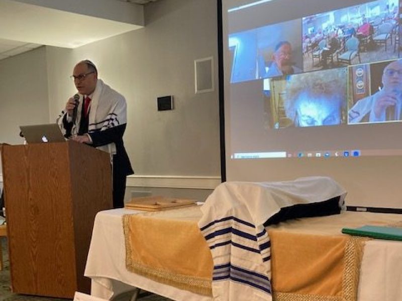 A presentation by the Rabbi
