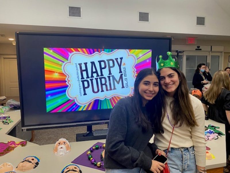Purim celebration at The Estates on Admiral's Hill