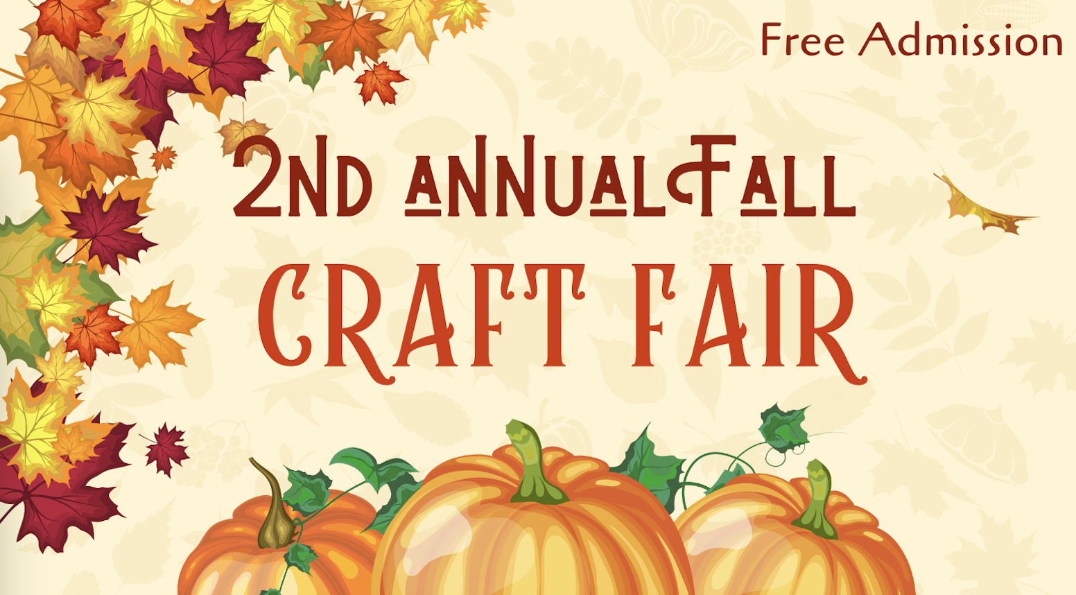 Screenshot 2025-10-07 at 10.50.51 AM 2nd annual craft fair graphic